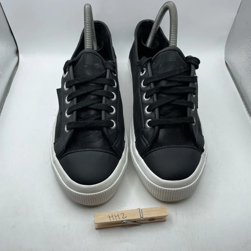 Superga womens Black mesh see through Sneakers size EU 38